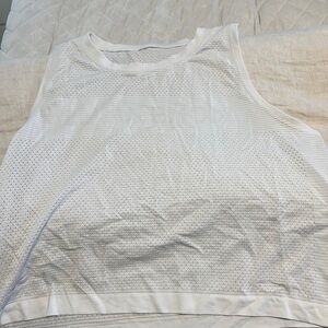 lululemon athletica White Tank Top